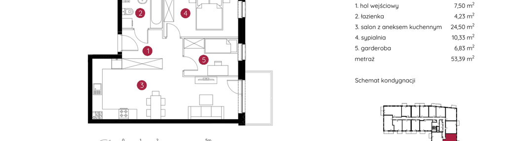 Mieszkanie w inwestycji: Murapol Ergo