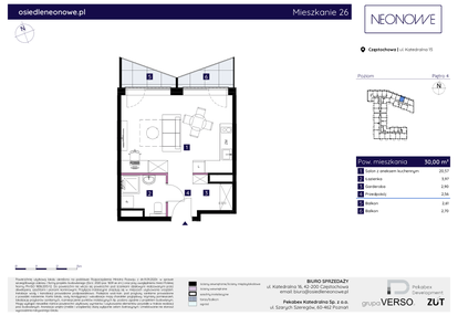 Mieszkanie w inwestycji: Osiedle Neonowe