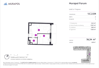 Mieszkanie w inwestycji: Murapol Forum