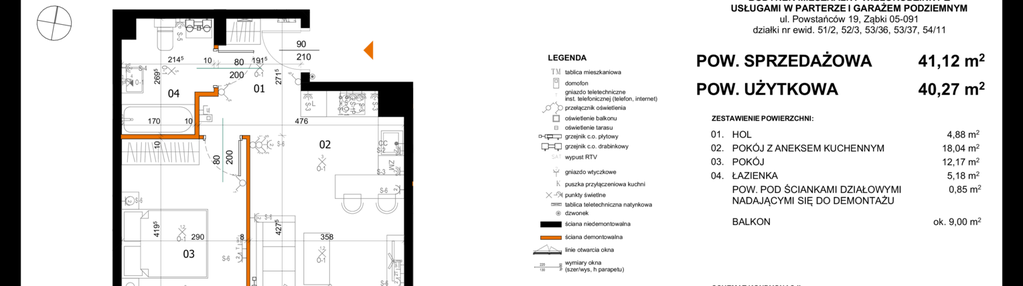 Mieszkanie w inwestycji: Powstańców Residence