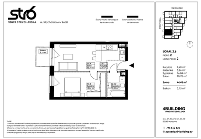 Mieszkanie w inwestycji: Nowa Strycharska | STR 6