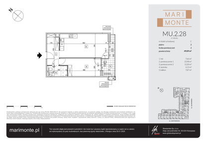 Mieszkanie w inwestycji: Marimonte - apartamenty inwestycyjne