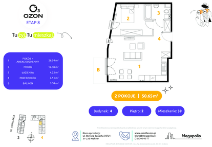 Mieszkanie w inwestycji: Osiedle Ozon etap VIII
