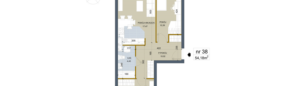 Mieszkanie w inwestycji: Apartamenty Łąkowa