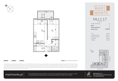 Mieszkanie w inwestycji: Marimonte - apartamenty inwestycyjne