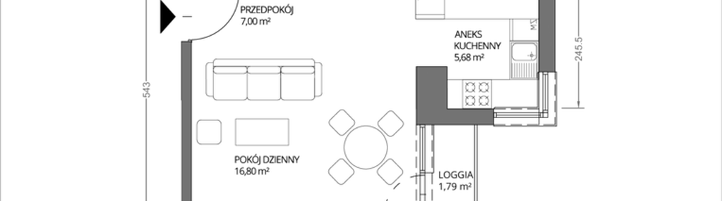 Mieszkanie w inwestycji: Krakowska Vita