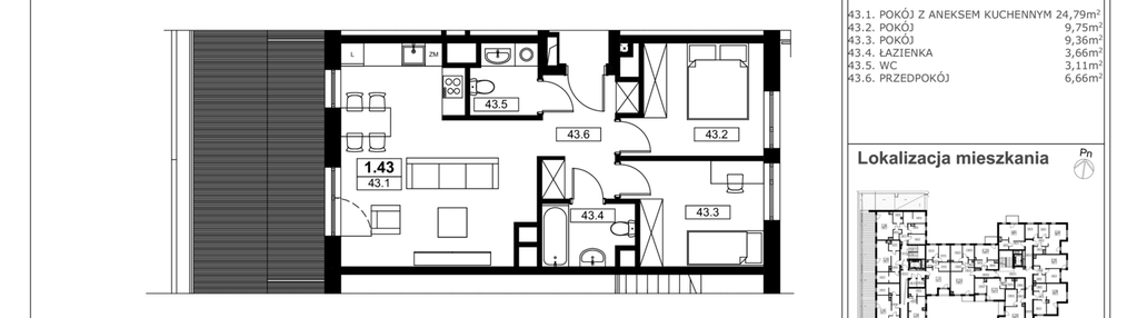 Mieszkanie w inwestycji: Accanto