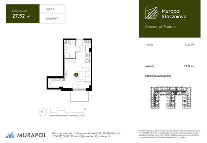 Mieszkanie w inwestycji: Murapol Stoczniova