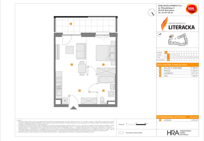 Mieszkanie w inwestycji: Apartamenty Literacka etap 2.3