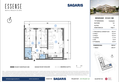 Mieszkanie w inwestycji: ESSENSE Baltic Resort&SPA 2