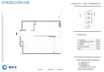 Mieszkanie w inwestycji: Strzelców 28