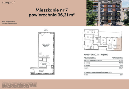 Mieszkanie w inwestycji: Plac Słowiański 9
