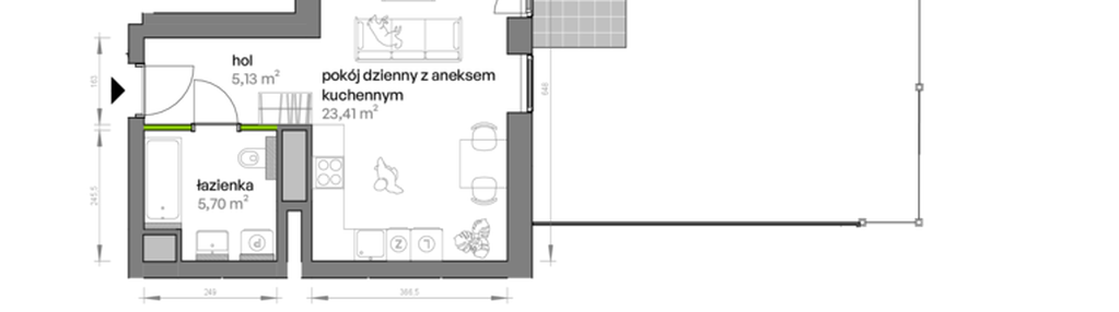 Mieszkanie w inwestycji: Ptasia Vita
