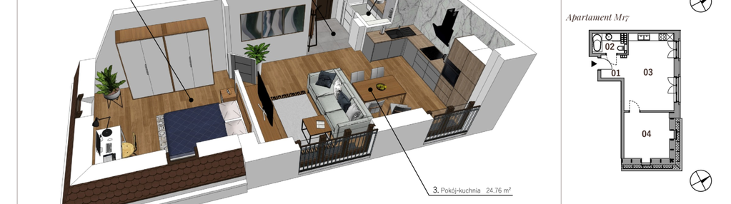 Mieszkanie w inwestycji: Przy Parku etap II