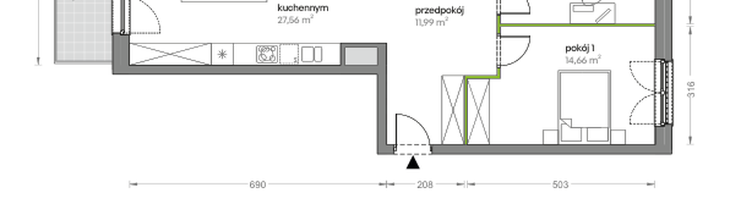 Mieszkanie w inwestycji: Ceglana Park