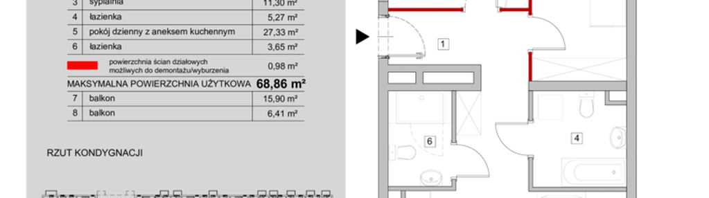 Mieszkanie w inwestycji: ATAL City Square etap IV