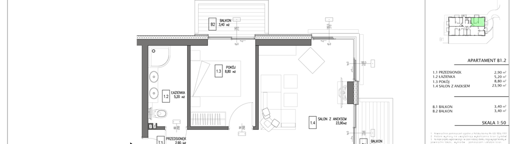 Mieszkanie w inwestycji: Rezydencja Chłabówka