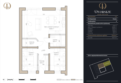 Mieszkanie w inwestycji: Dvorskie Residence