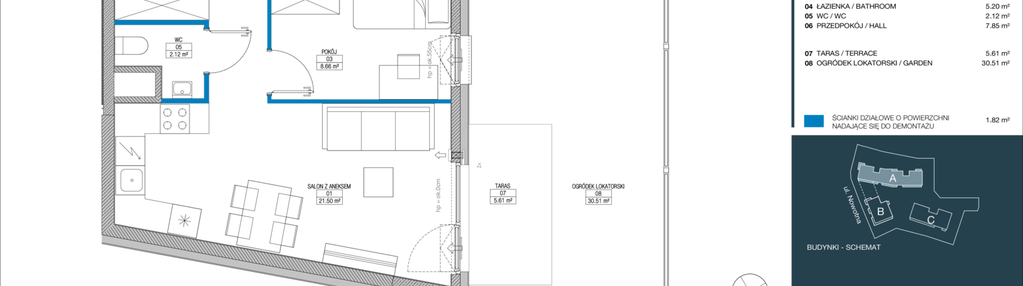 Mieszkanie w inwestycji: Meri Apartamenty