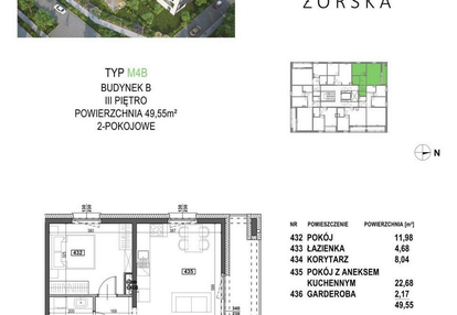 Mieszkanie w inwestycji: Apartamenty Żorska