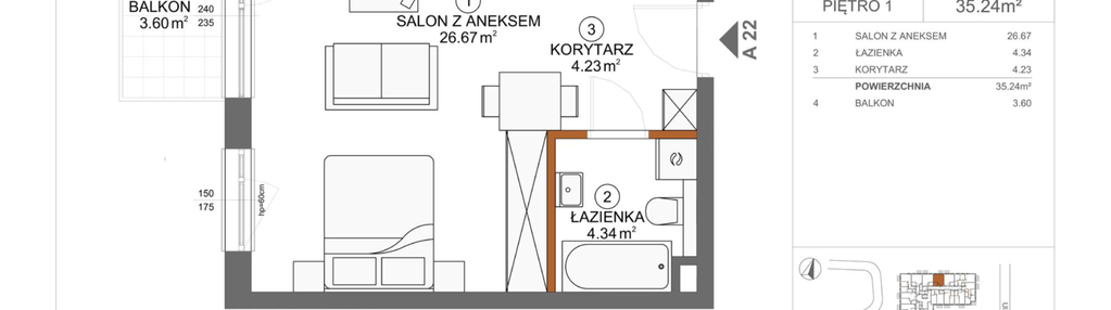 Mieszkanie w inwestycji: Apartamenty Rusałki