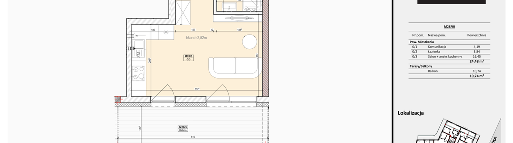 Mieszkanie w inwestycji: Przystań na Klifie