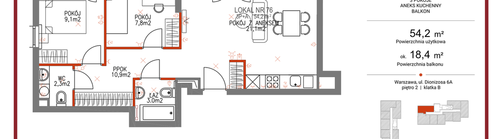 Mieszkanie w inwestycji: Comfort City Koral