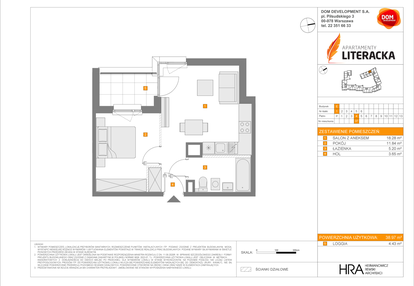 Mieszkanie w inwestycji: Apartamenty Literacka etap 2.2