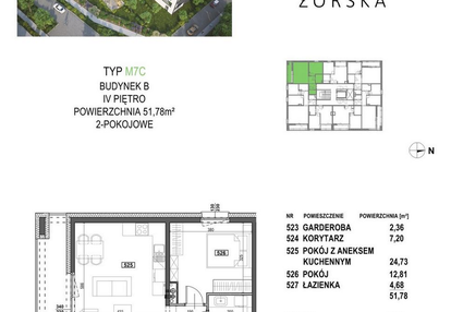 Mieszkanie w inwestycji: Apartamenty Żorska