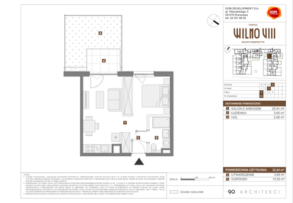 Mieszkanie w inwestycji: Osiedle Wilno VIII etap 1.2