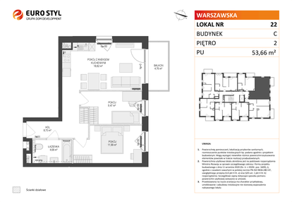 Mieszkanie w inwestycji: Osiedle Warszawska etap II