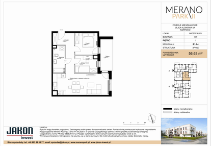 Mieszkanie w inwestycji: Merano Park II