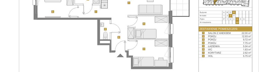 Mieszkanie w inwestycji: Apartamenty Rudnickiego
