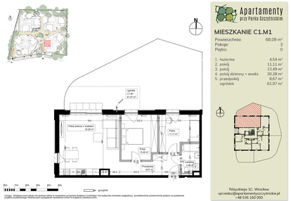 Mieszkanie w inwestycji: Apartamenty przy Parku Szczytnickim