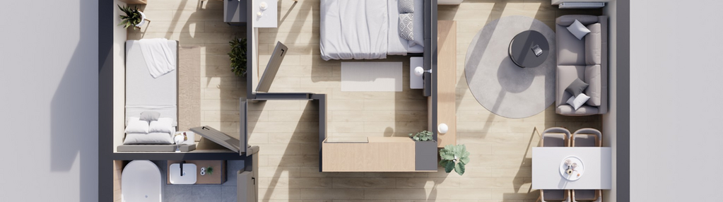 Mieszkanie w inwestycji: Odrzańskie Bulvary