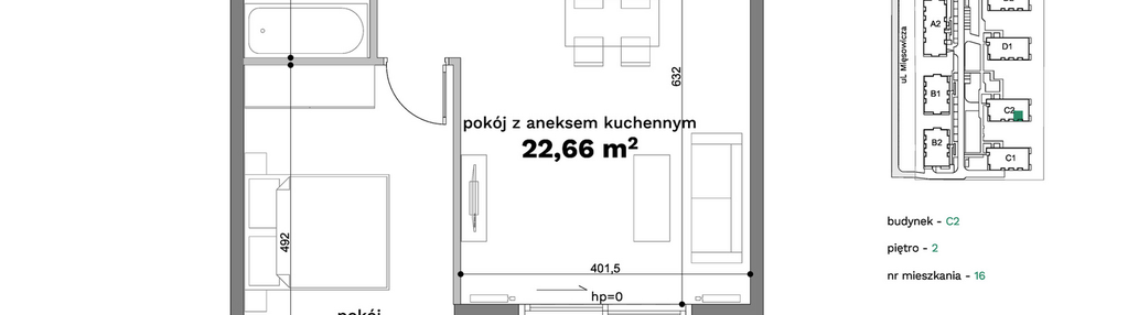 Mieszkanie w inwestycji: Forma Otwarta etap C
