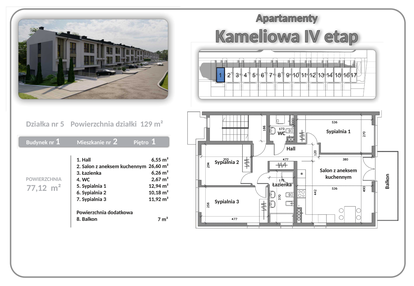 Mieszkanie w inwestycji: Apartamenty Kameliowa IV