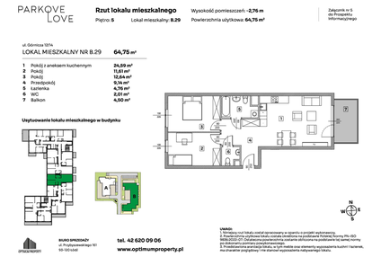 Mieszkanie w inwestycji: Parkove Love