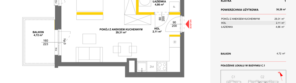 Mieszkanie w inwestycji: Miasteczko Julianów etap 2