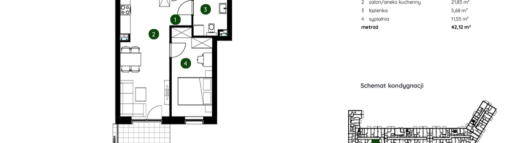 Mieszkanie w inwestycji: Murapol GreenCity bud. 1