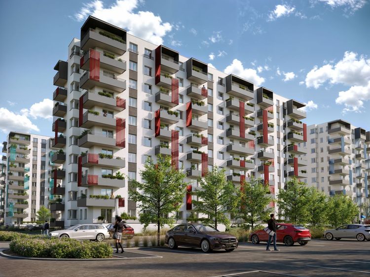 ul. Powstańców/os. Piastów bud. F