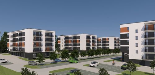 Osiedle przy ul. Partyzantów