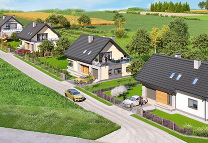 Domy w Zelkowie - Osiedle "Owocowy Sad"