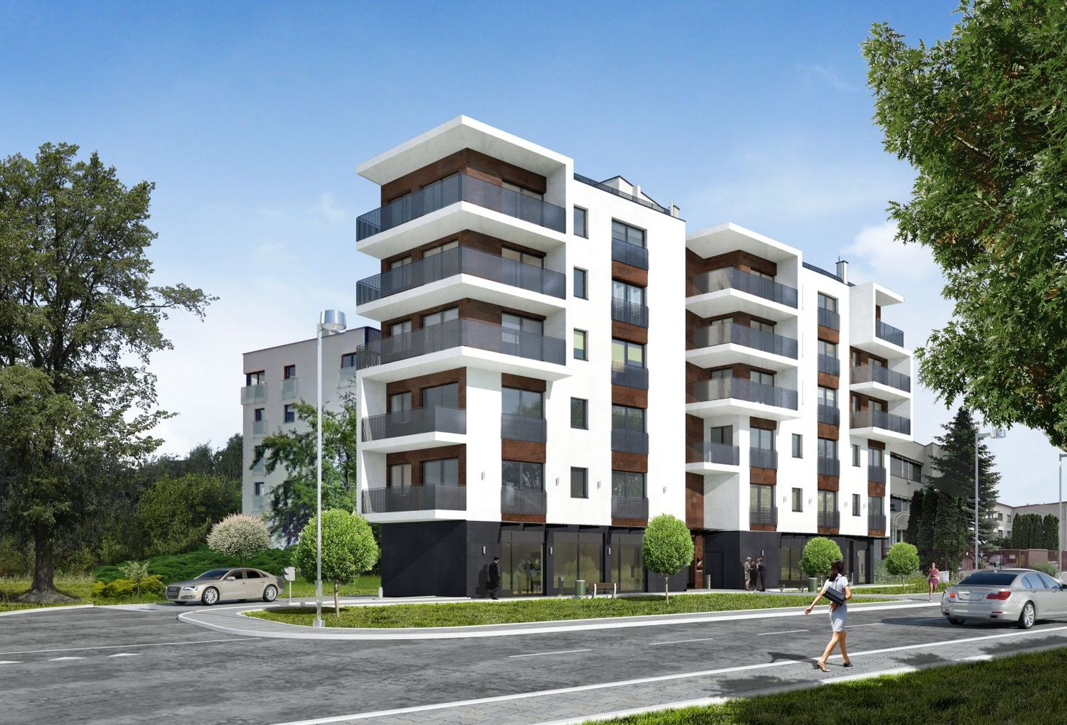Ascot Apartments Warszawa, Ursynów, Osiedle Wyczółki lokale użytkowe