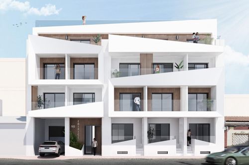 Nowoczesne mieszkania w centrum Torrevieja, prowincja Alicante, RD-38886