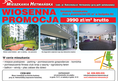 Mieszkania Hetmańska budynek B2
