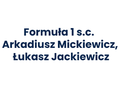 Formuła 1 s.c. Arkadiusz Mickiewicz, Łukasz Jackiewicz logo