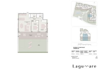 Rzut - Mieszkanie na sprzedaż 2 pokoje o powierzchni 86,84 m² - numer 7_20B w Lagumare41