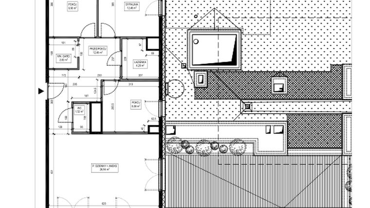 Rzut - Mieszkanie na sprzedaż 3 pokoje o powierzchni 82,18 m² - numer A.24 w Urzecze II