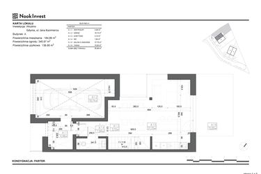 Rzut - Dom na sprzedaż 5 pokoi o powierzchni 136,85 m² - numer A w Domy z ogrodami w Gdyni